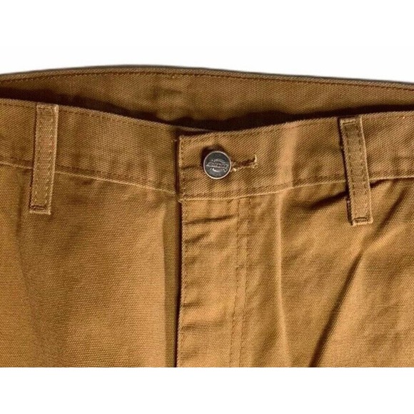 NEW Big Mens Dickies Relaxed Fit Carpenter Duck Brown Relaxed Fit 44" x 32" - Picture 4 of 6